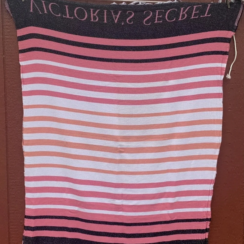 Victoria's Secret Striped Beach Towel/Blanket